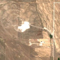 Meta Eagle Mountain Data Center Campus site on 2025-05-31, Sentinel-2 satellite true color