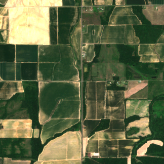 Meta Hyperion Data Center site on 2022-06-19, Sentinel-2 satellite true color