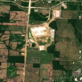 Meta Prometheus Data Center site on 2018-06-14, Sentinel-2 satellite true color