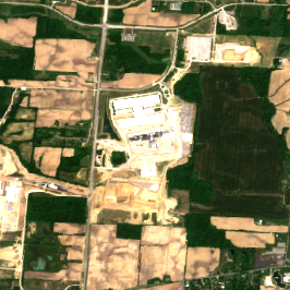 Meta Prometheus Data Center site on 2020-06-08, Sentinel-2 satellite true color