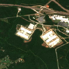 Meta Social Circle / Stanton Springs Data Center site on 2024-08-23, Sentinel-2 satellite true color