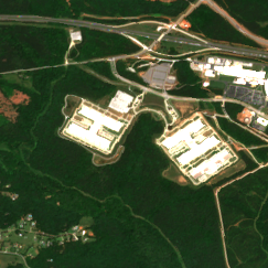 Meta Social Circle / Stanton Springs Data Center site on 2025-05-22, Sentinel-2 satellite true color