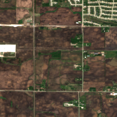 Microsoft Fairwater Data Center site on 2020-05-20, Sentinel-2 satellite true color