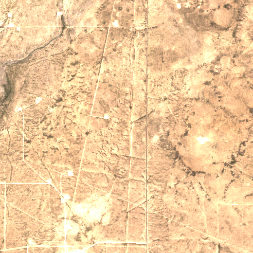 GW Ranch site on 2020-08-13, Sentinel-2 satellite true color