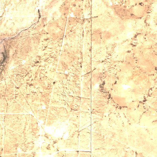 GW Ranch site on 2024-06-23, Sentinel-2 satellite true color
