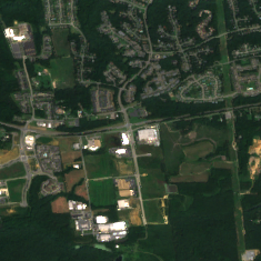 PowerHouse 95 (Spotsylvania) Campus site on 2020-08-26, Sentinel-2 satellite true color