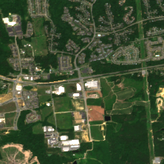 PowerHouse 95 (Spotsylvania) Campus site on 2022-06-29, Sentinel-2 satellite true color