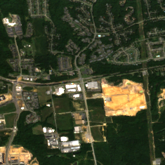 PowerHouse 95 (Spotsylvania) Campus site on 2024-09-09, Sentinel-2 satellite true color