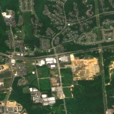 PowerHouse 95 (Spotsylvania) Campus site on 2025-06-03, Sentinel-2 satellite true color