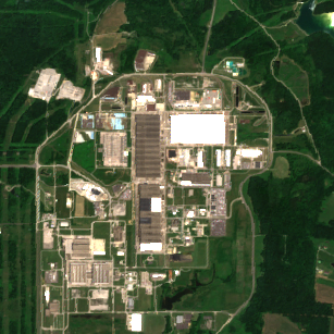 PORTS-Pike Technology Campus site on 2018-06-14, Sentinel-2 satellite true color
