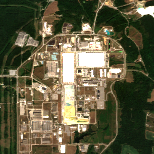 PORTS-Pike Technology Campus site on 2025-08-31, Sentinel-2 satellite true color