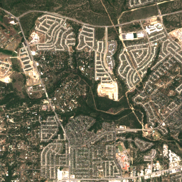 Vantage TX1 San Antonio Campus site on 2025-05-23, Sentinel-2 satellite true color