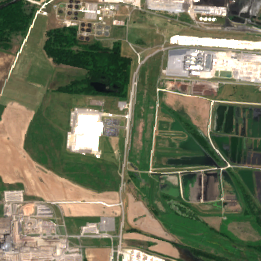 xAI Colossus site on 2018-05-11, Sentinel-2 satellite true color