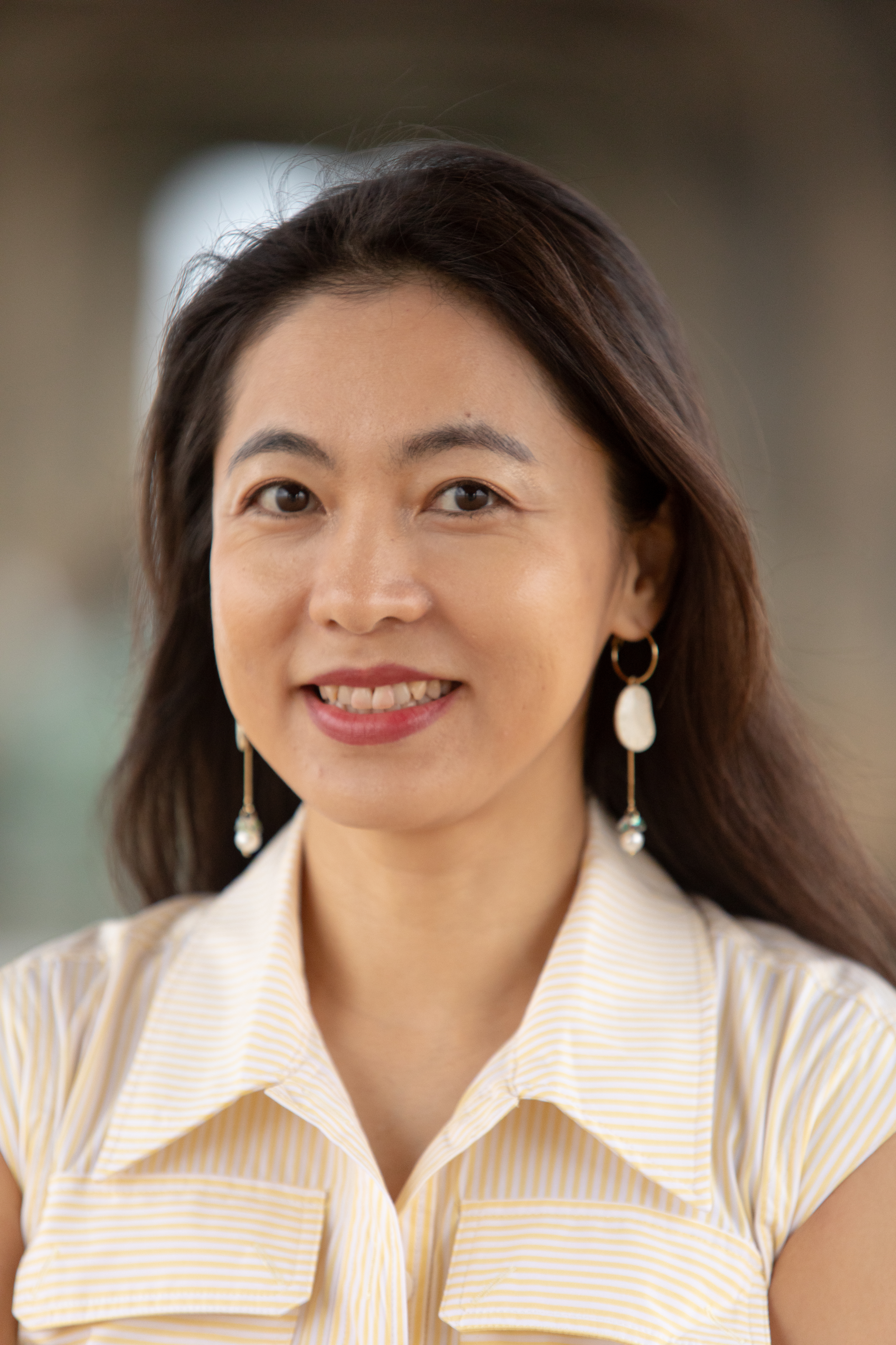 Portrait of Angela Huyue Zhang, Professor of Law at USC Gould School of Law